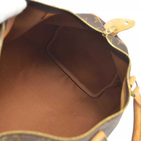 LOUIS VUITTON SPEEDY 35 HANDBAG PURSE MONOGRAM CANVAS - Picture 11 of 11